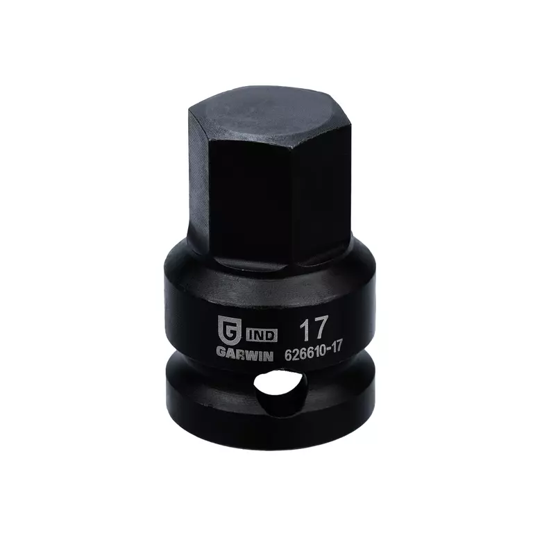 Головка торцевая ударная HEX 1/2" 17 мм L=38,1 мм GARWIN INDUSTRIAL 626610-17 фото 1