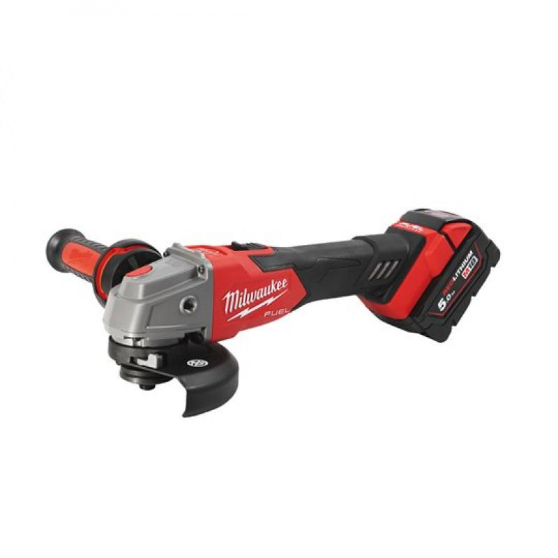 Аккумуляторная угловая шлифовальная машина Milwaukee M18 FUEL FSAG125XB-502X 4933478430 фото 2