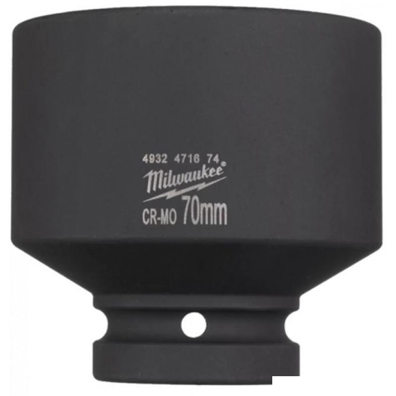 Головка Milwaukee ShW 1 70 мм ударная (1шт) 4932471674 фото 1