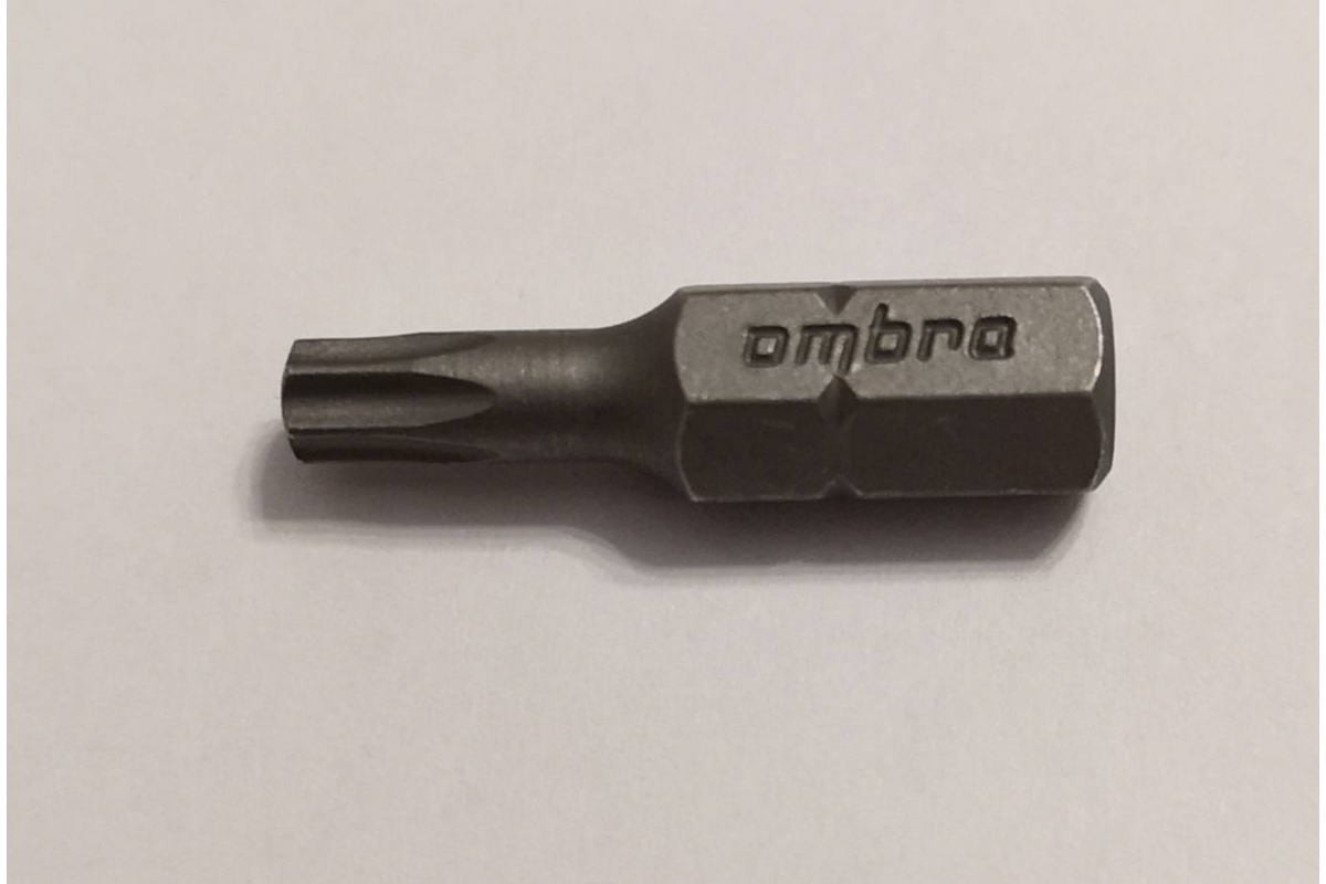 Вставка-бита 1/4"DR TORX, T20, 25 мм Ombra 514320 фото 3