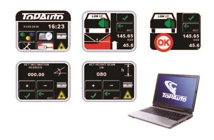 HBA35TFT/L2 Прибор контроля и регулировки света фар фото 4