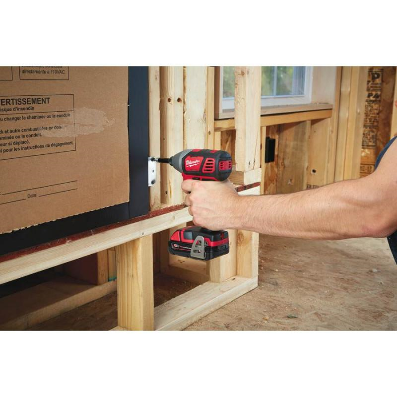 Аккумуляторный импульсный винтоверт Milwaukee M18 BID-0 4933443570 фото 6