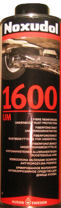 Noxudol 1600 UM 防腐剤 Noxudol UM-1600 (усиленные жидкие подкрылки) евробаллон 1 л