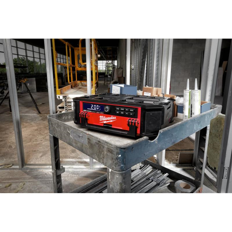 Аккумуляторное радио / зарядное устройство Milwaukee M18 PRCDAB+-0 4933472112 фото 3