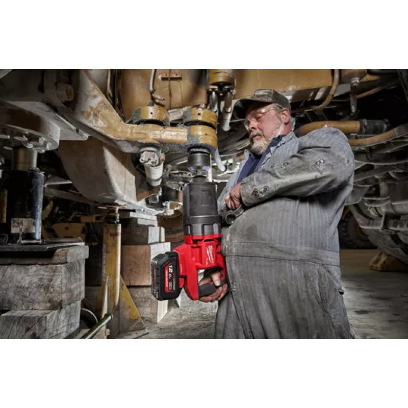 Аккумуляторный высокомоментный ударный гайковерт Milwaukee M18 FUEL ONEFHIWF1DS-1281C 4933472076 фото 8