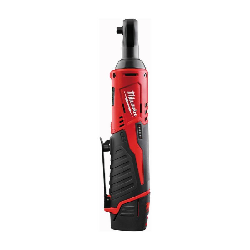 Аккумуляторный торцевый гайковерт 1/4 дюйма Milwaukee M12 IR-21B 4933431270 фото 2