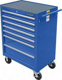 Тележка инструментальная для автосервиса с 7 ящиками BTD-270071CS blue