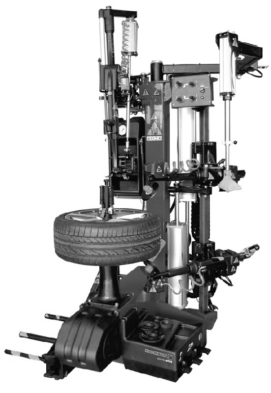 Шиномонтажный станок (стенд) автоматический Hofmann Monty 8600 Gold. Цвет серый RAL7040 фото 1