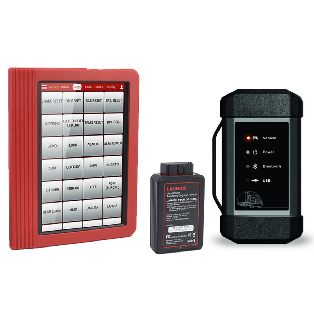 Диагностический сканер Launch X431 PRO 3 Heavy Duty Full v 3.0 (легковые+грузовые) фото 1