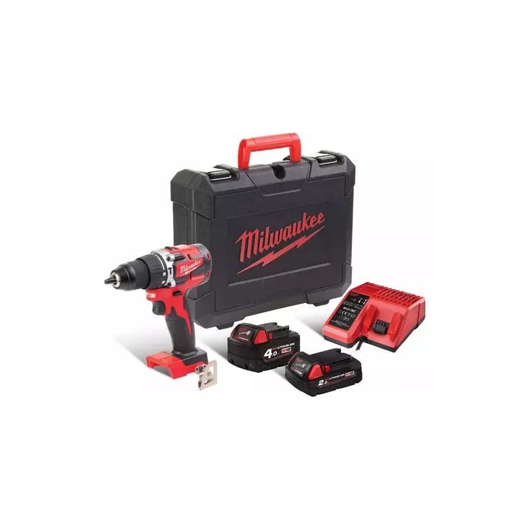 Дрель-шуруповерт аккумуляторный компактный ударный Milwaukee M18 CBLPD-422C Milwaukee 4933472116 фото 1