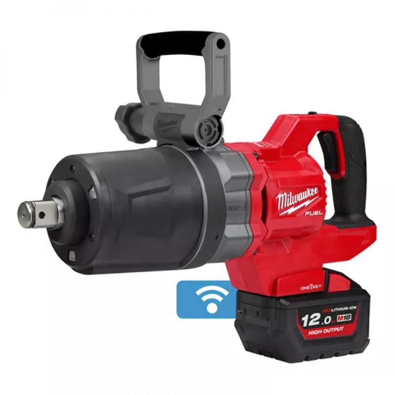 Аккумуляторный высокомоментный ударный гайковерт Milwaukee M18 FUEL ONEFHIWF1DS-122C 4933472073 фото 1