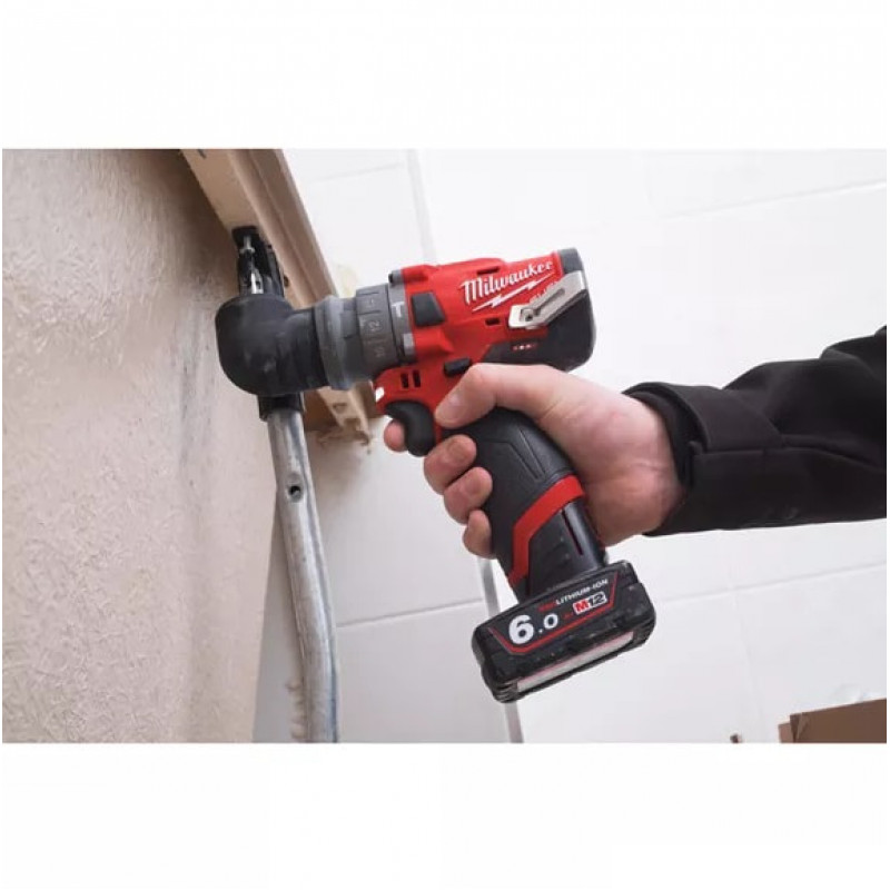 Аккумуляторная ударная дрель субкомпактная Milwaukee M12 FUEL FPDX-0 4933464135 фото 6