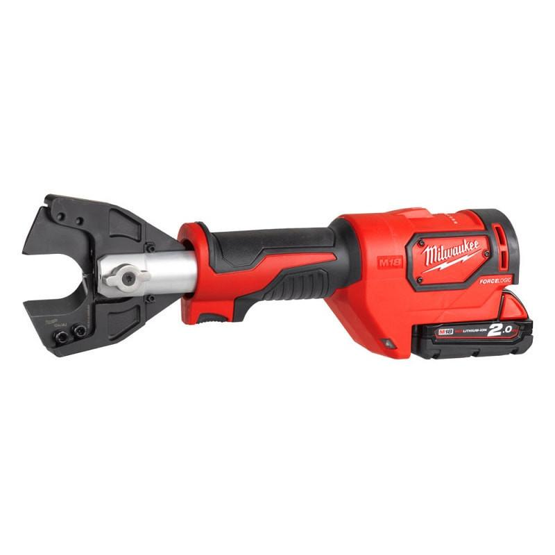 Аккумуляторный гидравлический инструмент для резки кабелей FORCE LOGIC Milwaukee M18 HCC-201C CU/AL-SET 4933451199 фото 2