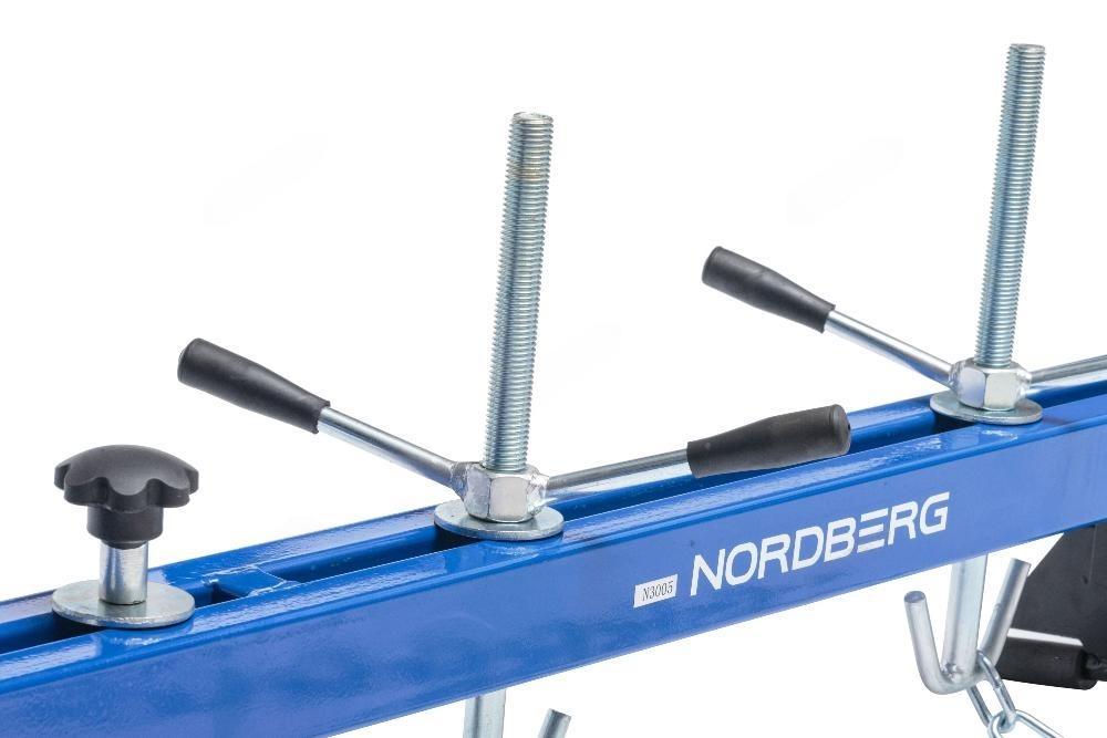 Стенд для вывешивания двигателей 500 кг, L=150 см NORDBERG N3005 фото 2