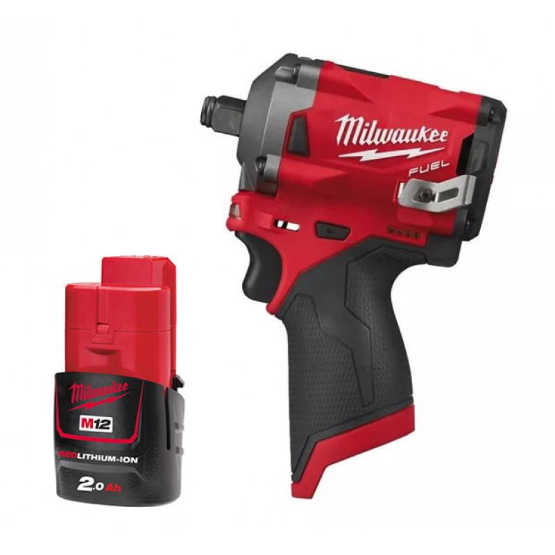 Аккумуляторный импульсный гайковерт Milwaukee M12 FUEL FIWF12-201X 4933464676 фото 1