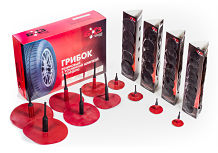 Грибок Г-6У х.в.(Грибки резин.с усил.шляпкой(с кордом),с адгезивом на шляпке и ножке 15х120мм (24шт)