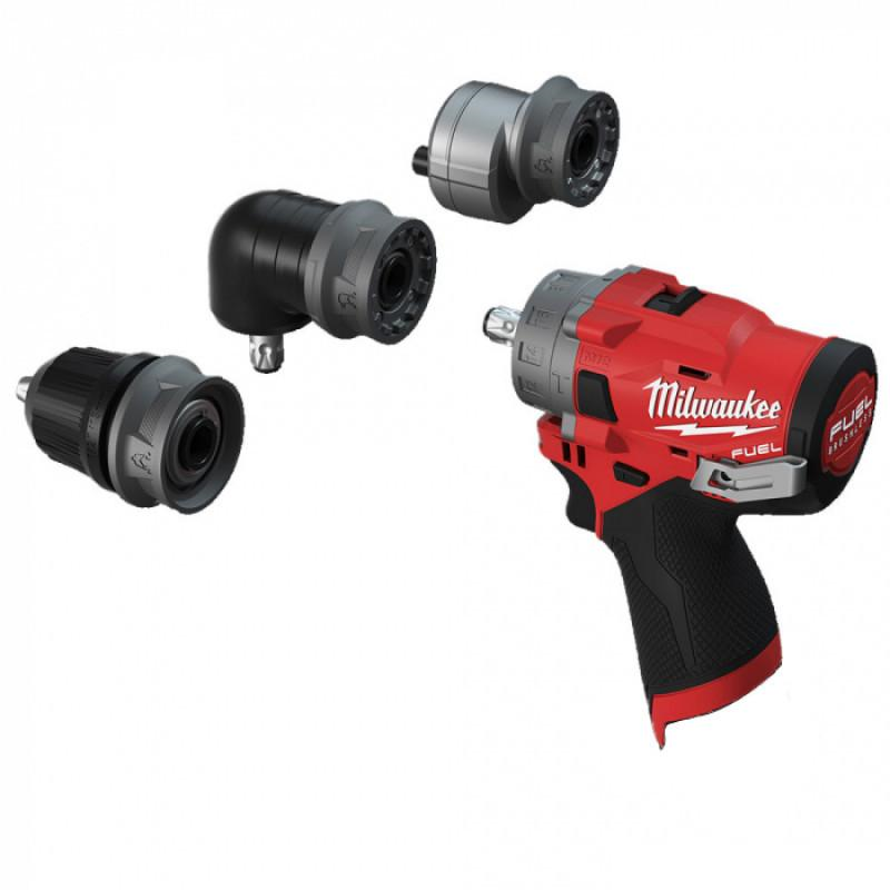 Аккумуляторная ударная дрель субкомпактная Milwaukee M12 FUEL FPDXKIT-0X 4933464183 фото 2