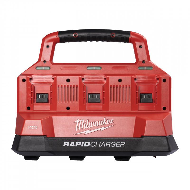 Зарядное устройство Milwaukee M18 PC6 EU на 6 аккумуляторов 4932480162 фото 1