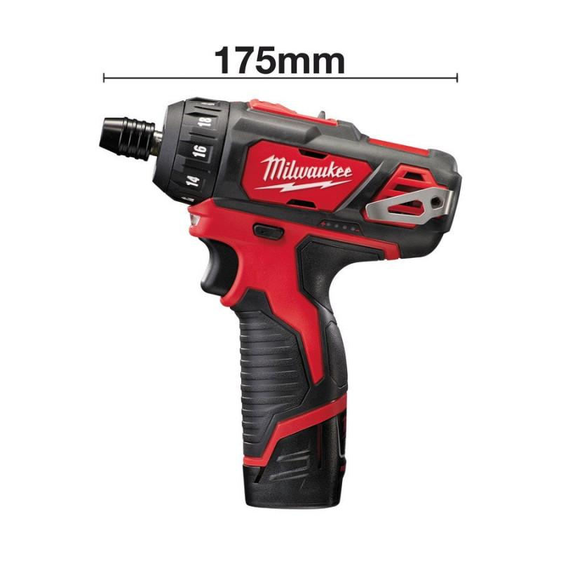 Аккумуляторный шуруповерт Milwaukee M12 BD-202C 4933441900 фото 3