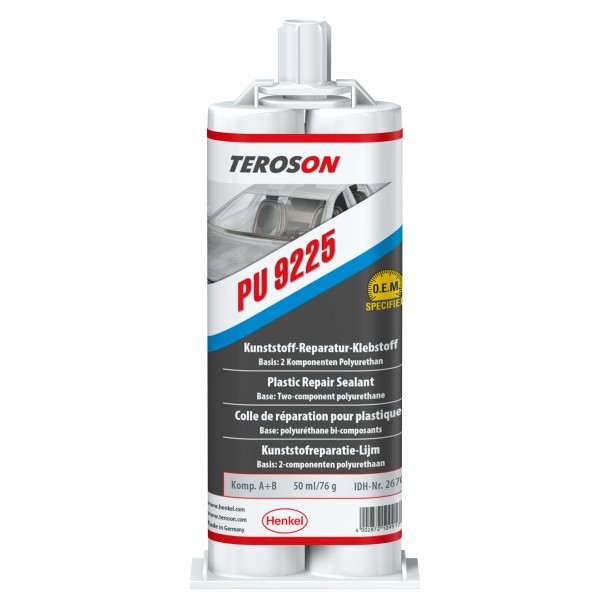 TEROSON PU 9225 50 ML TEROSON PU 9225 250ML Клей для ремонта деталей из пластика фото 1