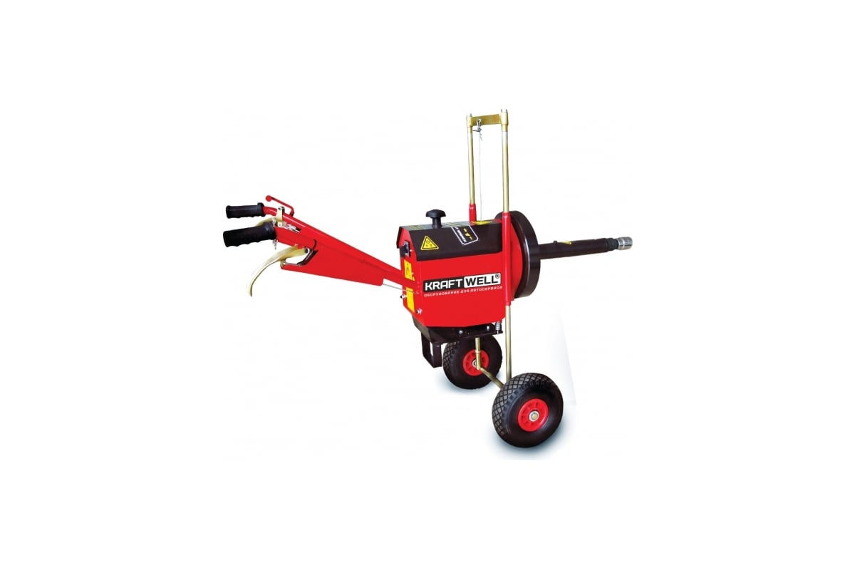 Подкатной электрический гайковерт KraftWell 1" красный (Турция) KRW12_red фото 3