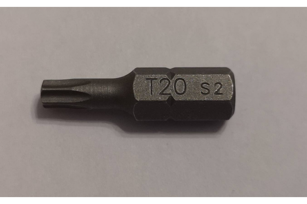 Вставка-бита 1/4"DR TORX, T20, 25 мм Ombra 514320 фото 4