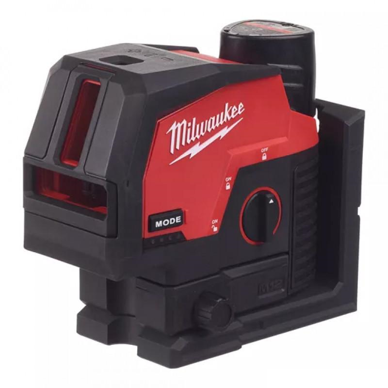 Аккумуляторный лазерный нивелир Milwaukee M12 CLLP-301C 4933478100 фото 1