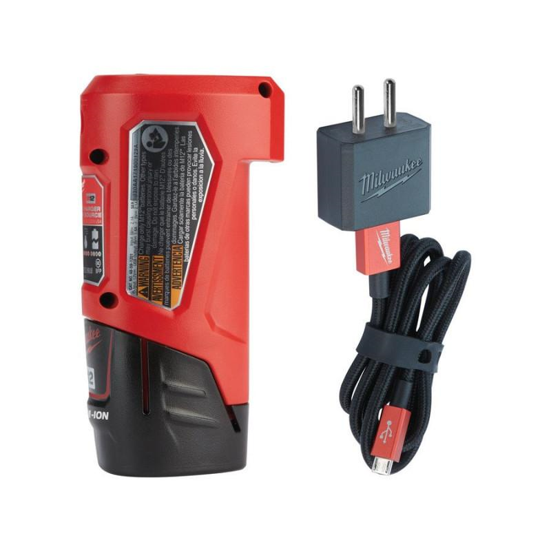 Дорожное зарядное устройство Milwaukee M12 TC 4932459450 фото 3