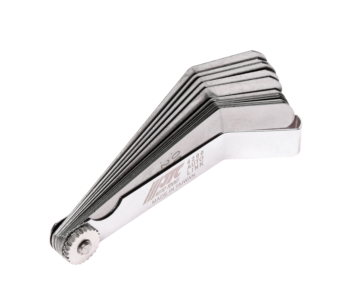 Набор щупов 0.203-0.66мм (0.008"-0.026") изогнутых для установки зазора 12шт. JTC фото 2