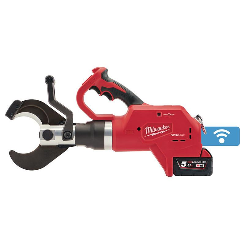 Аккумуляторный гидравлический инструмент для резки кабелей FORCE LOGIC Milwaukee M18 HCC75-502C ONE-KEY 4933459269 фото 1
