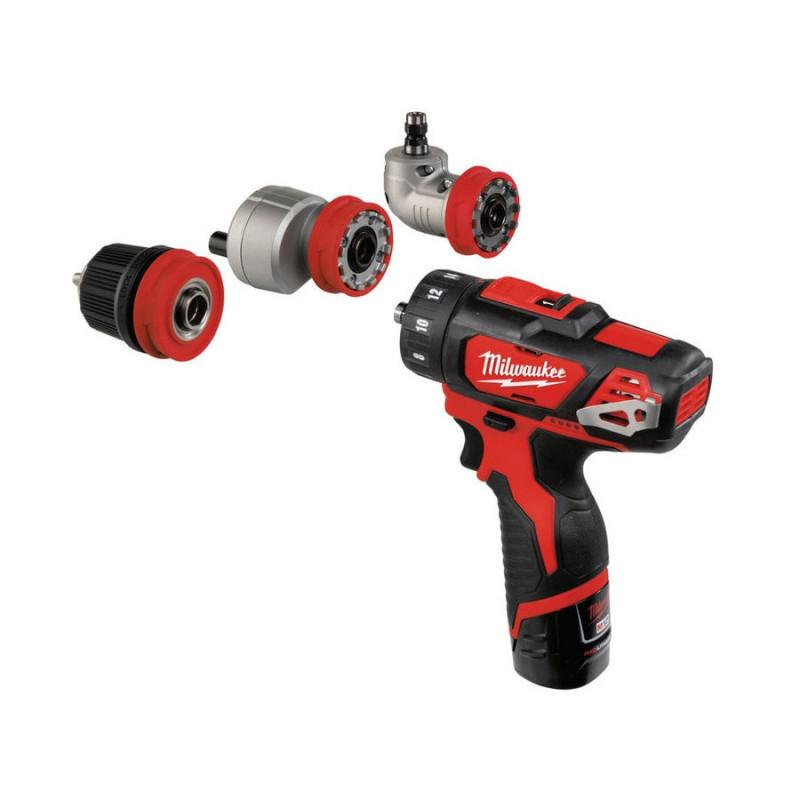 Аккумуляторная многофункциональная дрель-шуруповерт Milwaukee M12 BDDXKIT-202X (4933447836) 4933447129 фото 2