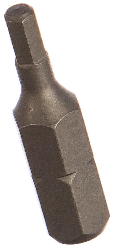 Вставка бита торцевая 1/4", HEX, 3 мм, L = 25 мм KING TONY 102503H фото 1