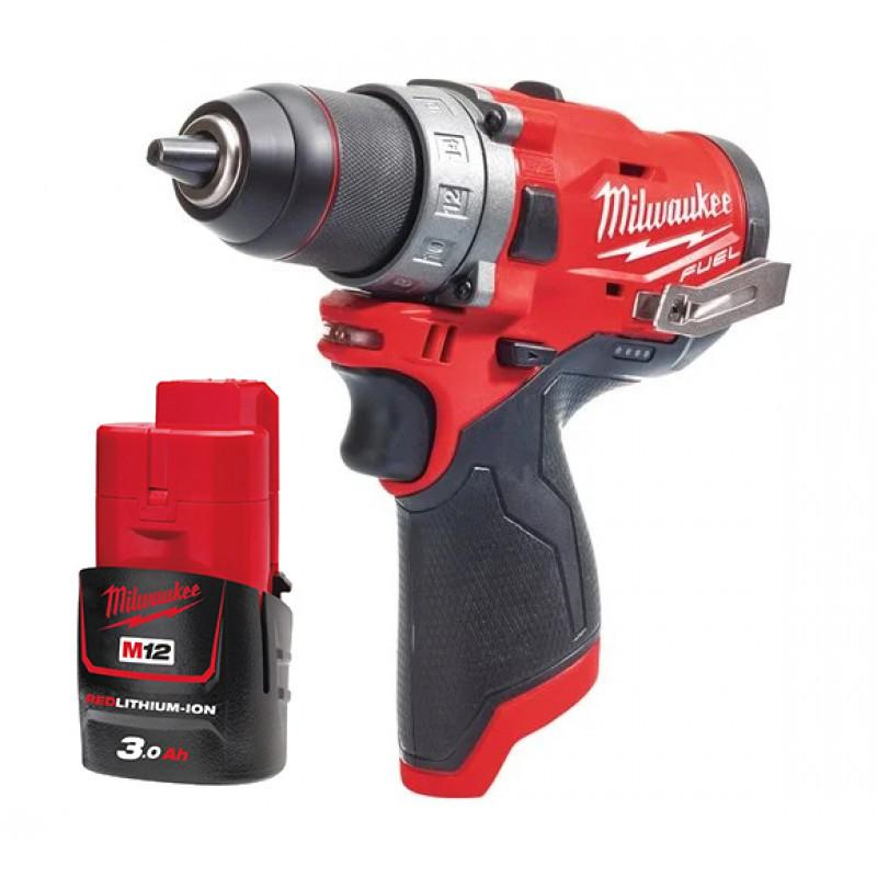 Аккумуляторная дрель-шуруповерт Milwaukee M12 FUEL FDD-301X 4933459882 фото 1