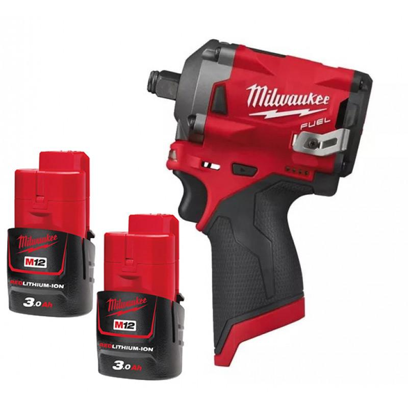 Аккумуляторный импульсный гайковерт Milwaukee M12 FUEL FIWF12-302X 4933464673 фото 1
