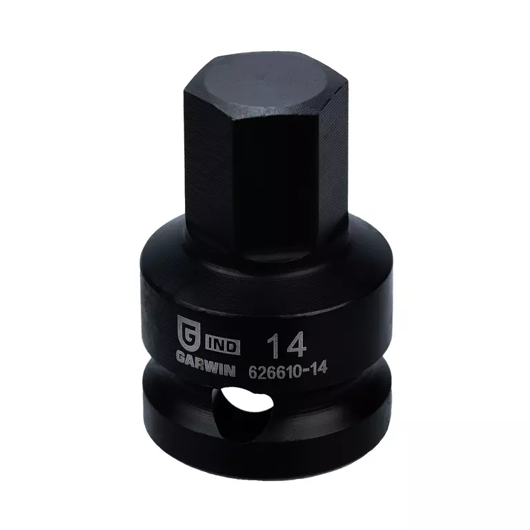 Головка торцевая ударная HEX 1/2" 14 мм L=38,1 мм GARWIN INDUSTRIAL 626610-14 фото 1