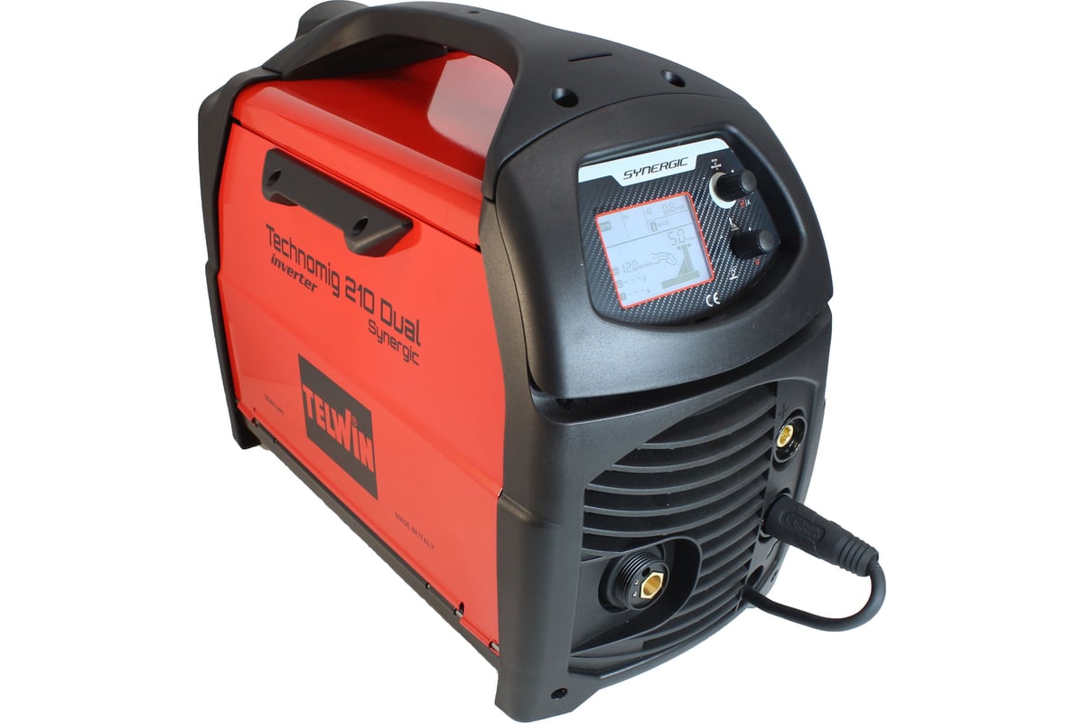 Сварочный полуавтомат TELWIN TECHNOMIG 210 DUAL SYNERGIC 230 V 816231 фото 1