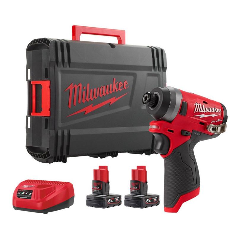 Аккумуляторный импульсный винтоверт Milwaukee M12 FUEL FID2-602X 4933479879 фото 1