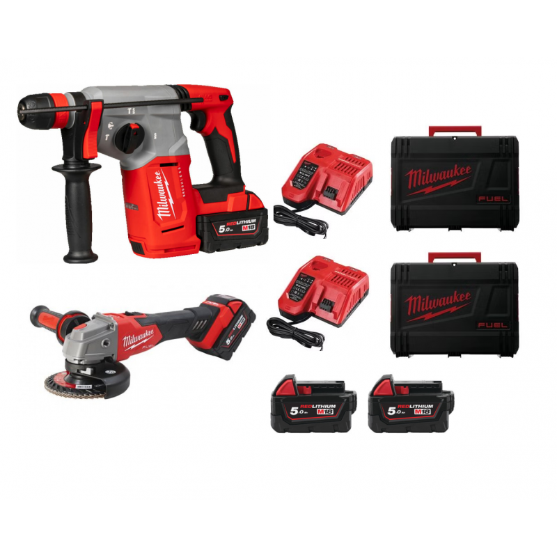 Набор инструментов Milwaukee M18 FPV2G-502X 4933459030 фото 1