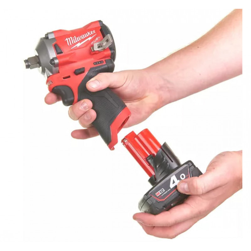 Аккумуляторный импульсный гайковерт Milwaukee M12 FUEL FIWF12-602X 4933464671 фото 6