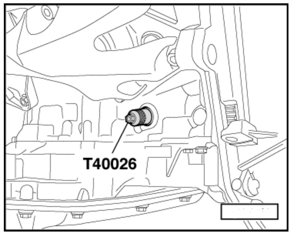 Фиксатор коленвала VAG T40026 Licota ATA-0509 фото 2