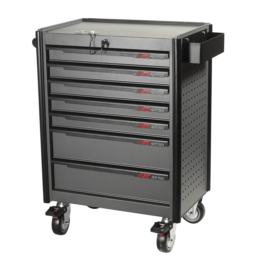 Тележка инструментальная 7 ящиков с полкой для тары JTC-5637 JTC JTC-5021 фото 2