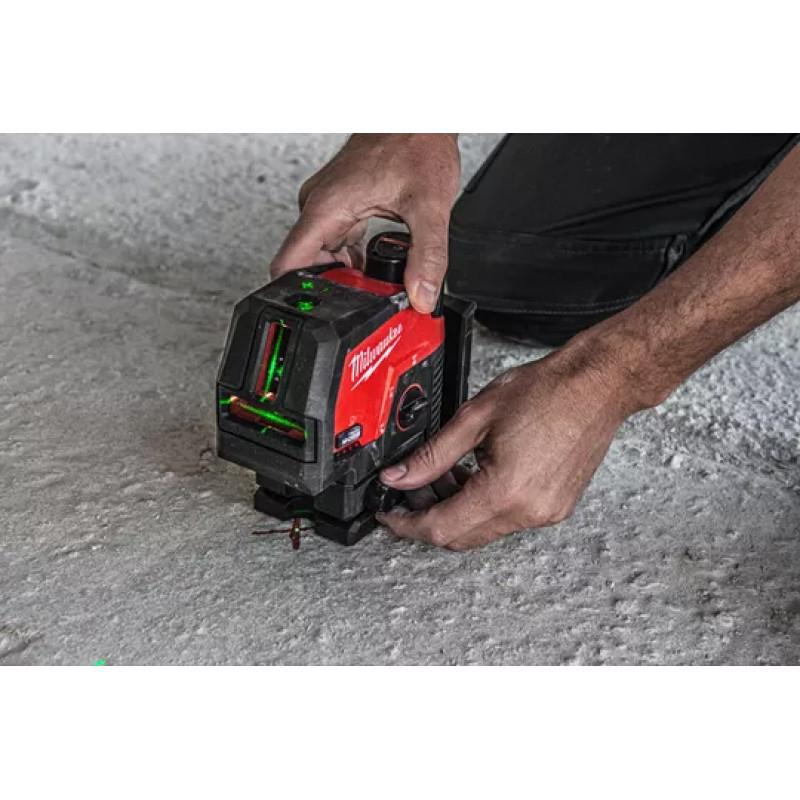 Аккумуляторный лазерный нивелир Milwaukee M12 CLLP-301C 4933478100 фото 9
