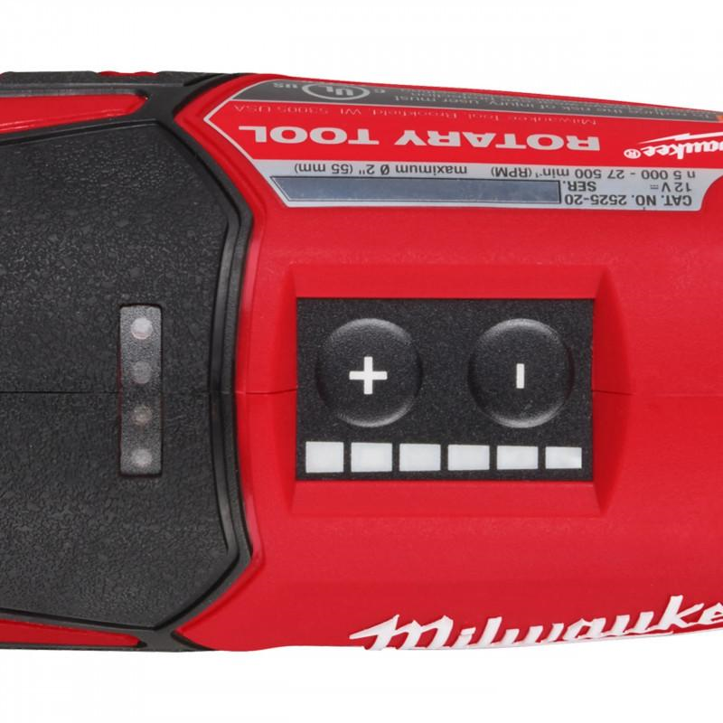 Аккумуляторная прямошлифмашина Milwaukee M12 BLROT-0 4933493591 фото 4