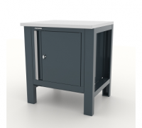 Верстак слесарный Ferrum Premium 11.110. однотумбовый, 2 полки