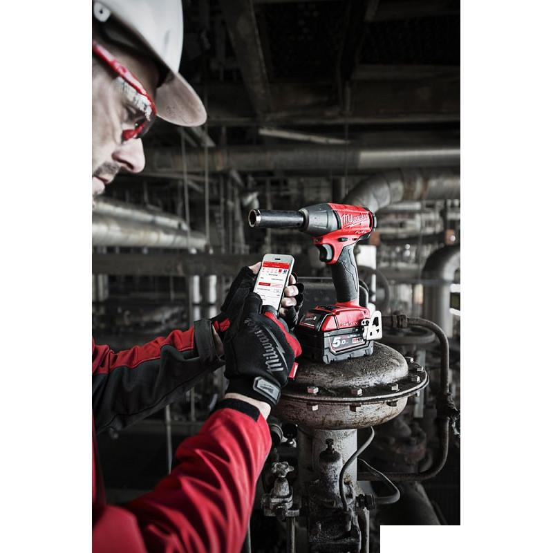 Аккумуляторный импульсный гайковерт Milwaukee M18 FUEL ONEIWF12-0X ONE-KEY 4933459198 фото 6