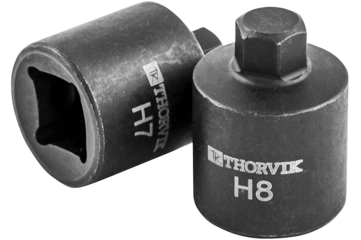 Набор насадок для обслуживания тормозных механизмов Thorvik 3/8" DR, Н7, Н8, 2 предмета 53255 фото 1