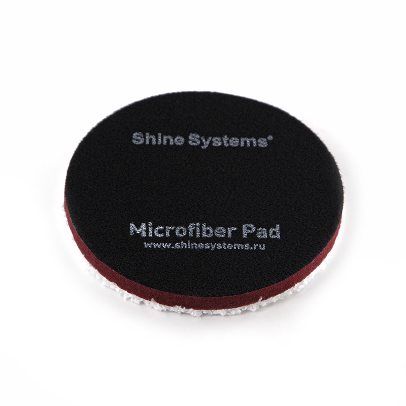 Полировальный круг из микрофибры, 130 мм Shine Systems Microfiber Pad SS537 фото 2