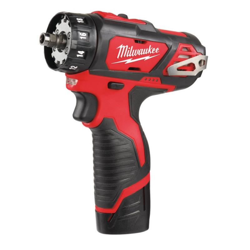 Аккумуляторная многофункциональная дрель-шуруповерт Milwaukee M12 BDDXKIT-202X (4933447836) 4933447129 фото 3