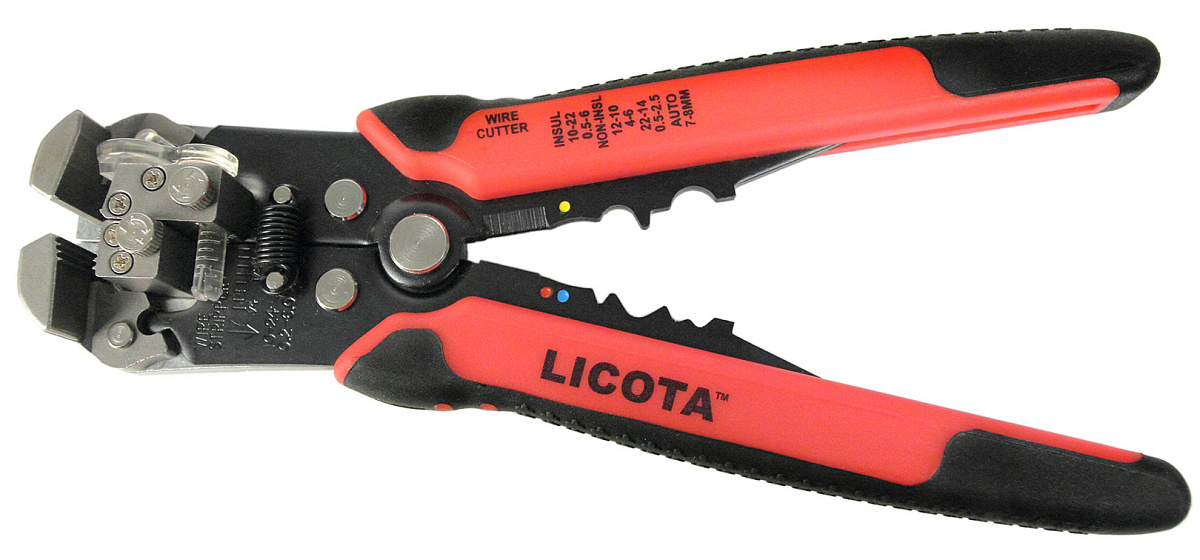 Клещи для обжима клемм и снятия изоляции “стриппер” Licota AET-0004 фото 1