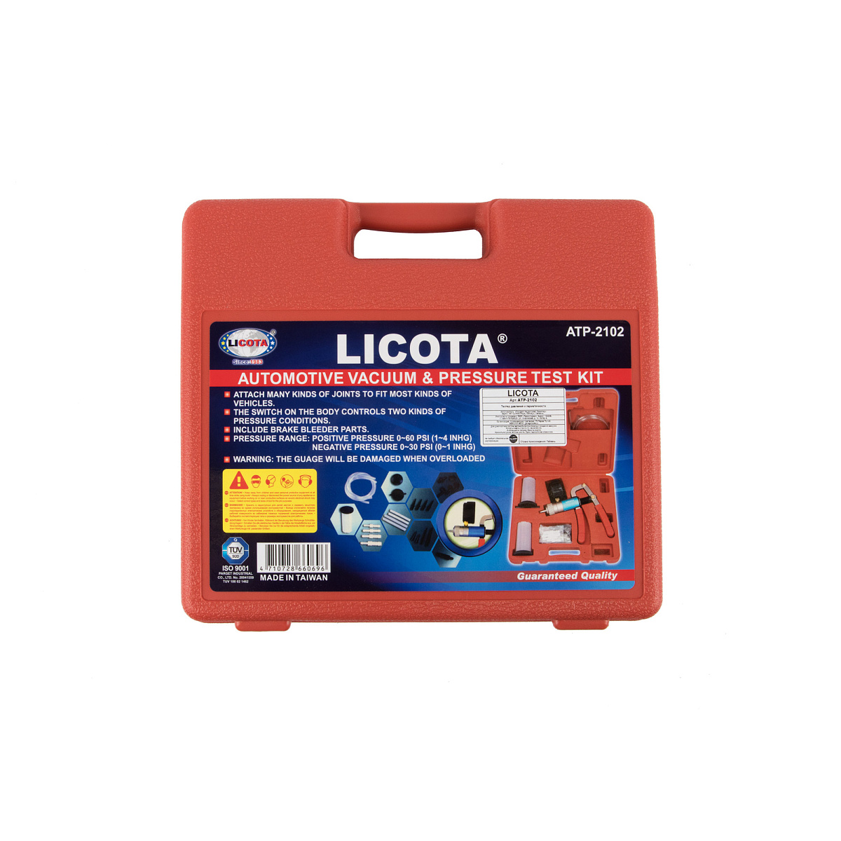 Тестер давления и герметичности Licota ATP-2102 фото 3